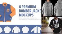 9621+ Mockup Jaket Parasut Creative Photoshop Resources