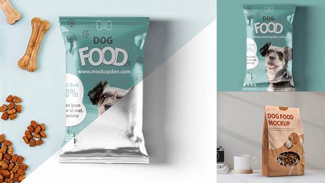 9630+ Dog Food Packaging Mockup Mockup File Free Download