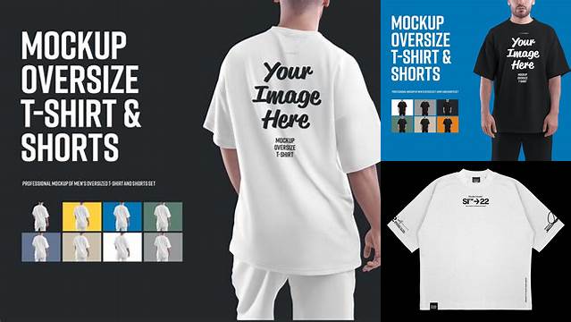 9641+ Mockup T Shirt Oversize Include TIFF