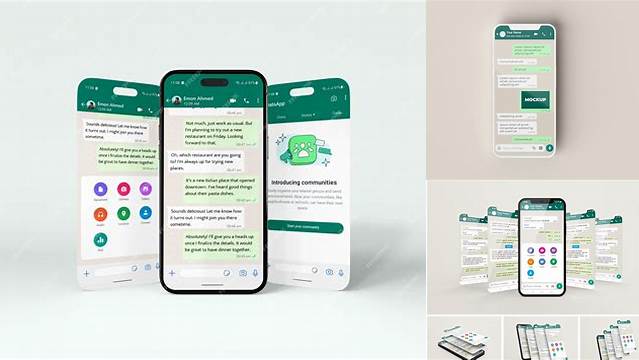 9642+ Whatsapp Chat Mockup Psd For Free Download