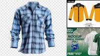 9645+ Mockup Baju Pdl High-Quality PSD Files