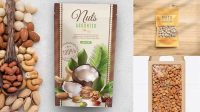 9649+ Nuts Packaging Mockup Free Professional Design PSD