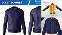 9656+ Mockup Jaket PSD Free Download