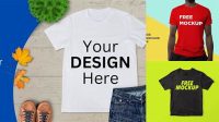 9666+ T Shirt Mockup Generator Free High-Quality PSD Files