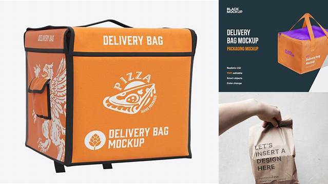 9668+ Bag Delivery Mockup Best for Showcase