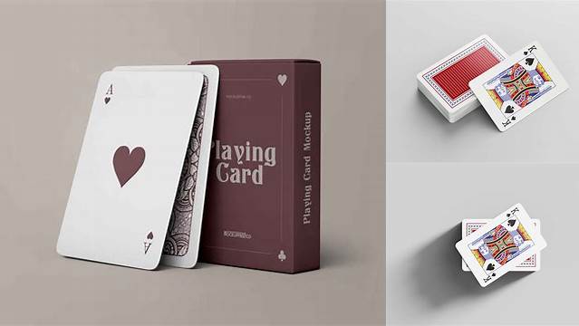 9673+ Playing Card Mockup Download Free PSD