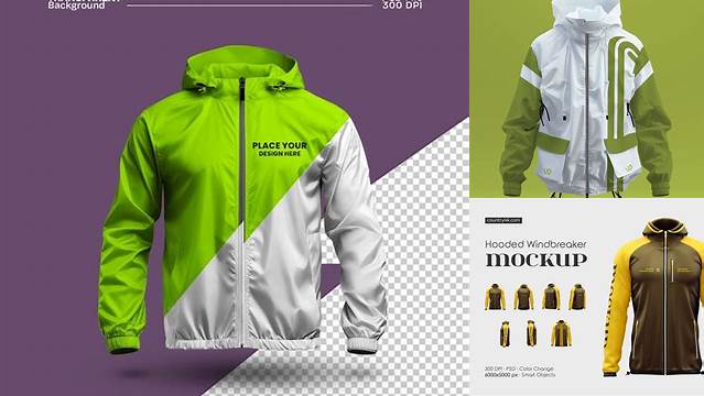 9673+ Windbreaker Mockup Psd Free Hight Resolution