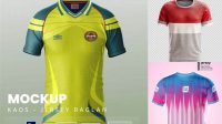 9678+ Mockup Jersey Kerah Psd Modern Design PSD