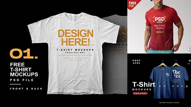 9693+ T Shirt Template Psd Free Download PSD Free Download