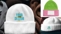 9699+ Beanie Mockup Free Smart PNG Image