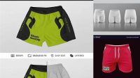 9710+ Biker Shorts Mockup Mockup PSD Free Download