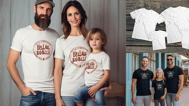 9710+ Family Shirt Mockup For Free Download