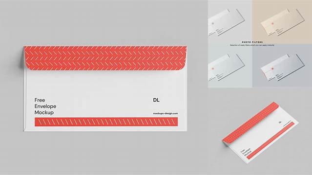 9714+ Dl Envelope Mockup Include TIFF