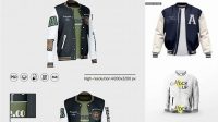 9715+ Varsity Jacket Mockup Psd Free High-Resolution PSD Download