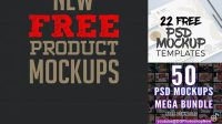 9726+ Free Photoshop Mockups PSD for Free