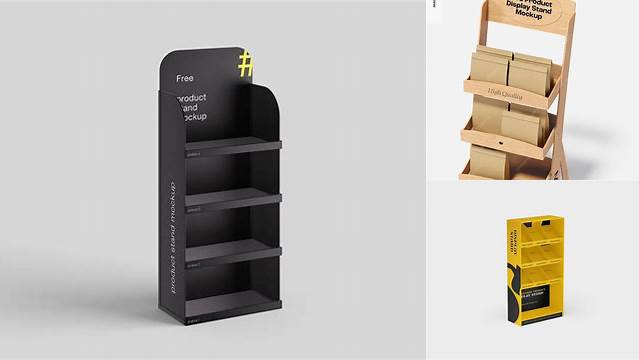 9726+ Product Display Stand Mockup High-Quality PSD Files