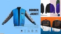 973+ Mock Up Bomber Jacket High-Quality PSD Files