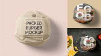 9731+ Burger Paper Mockup Free Digital Download