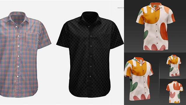 9735+ Short Sleeve Dress Shirt Mockup Creative PSD Templates