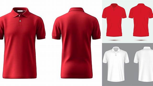 9736+ Polo Shirt Mockup Front And Back Free Graphic Design Resource