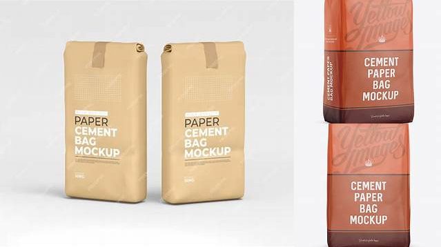 9737+ Cement Paper Bag Mockup Free Download For Free Download