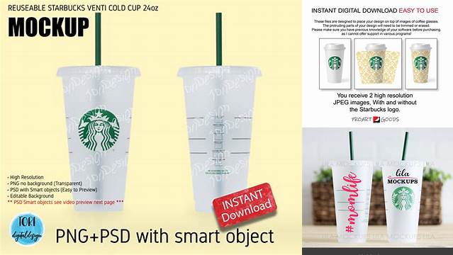 9738+ Starbucks Cup Mockup Digital Download