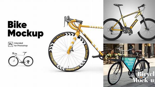 9740+ Free Bike Mockup Mockup PSD