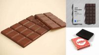 9749+ Square Chocolate Mockup Digital Download