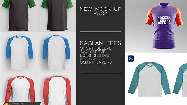 975+ Mockup Raglan Psd For Free Download