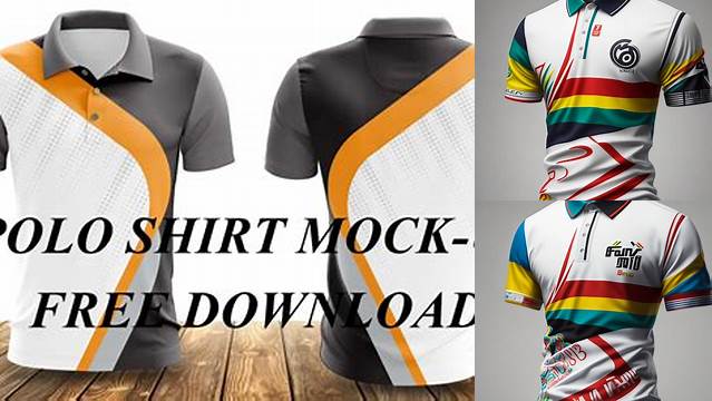 9752+ Sublimation Polo Shirt Template Psd Digital Download