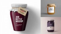 9780+ Jam Jar Mockup Free Download Exclusive PSD Design Freebie