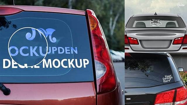 9781+ Car Decal Mockup PSD for Free