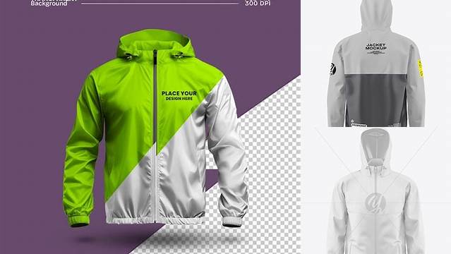 9788+ Free Windbreaker Mockup High Resolution