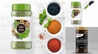 9790+ Spice Jar Mockup Free Download Mockup PSD