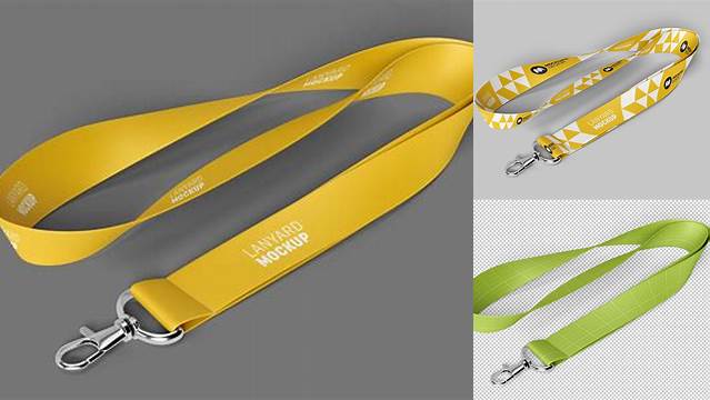 9792+ Lanyard Mockup Free Download PSD Download