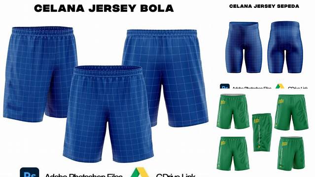 9793+ Mockup Celana Jersey Include TIFF