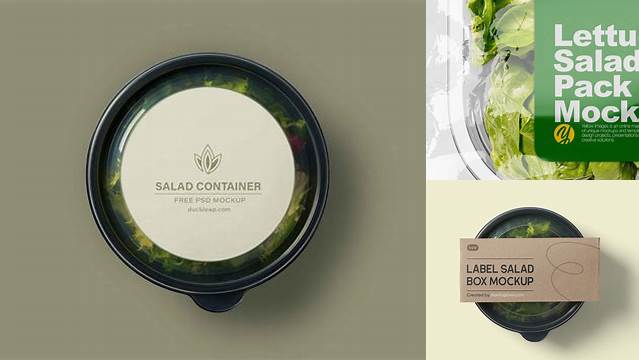 9796+ Salad Mockup Free Smart PNG Image