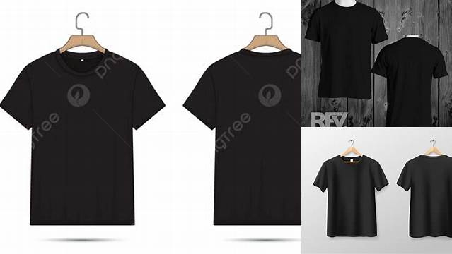 9797+ Mockup Kaos Hitam Depan Belakang Premium Quality Freebie