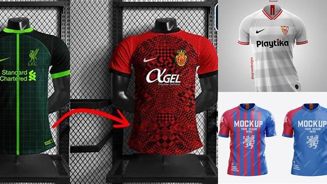 9804+ Mockups De Camisetas De Futbol Gratis Digital Download