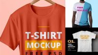 9809+ Sublimation T Shirt Mockup Free Download Premium PSD Freebie