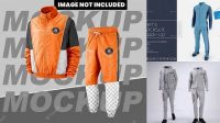 9816+ Tracksuit Mockup Psd Free Download Easy-to-Edit PSD