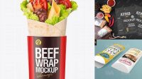 9827+ Mockup Packaging Kebab PSD Download