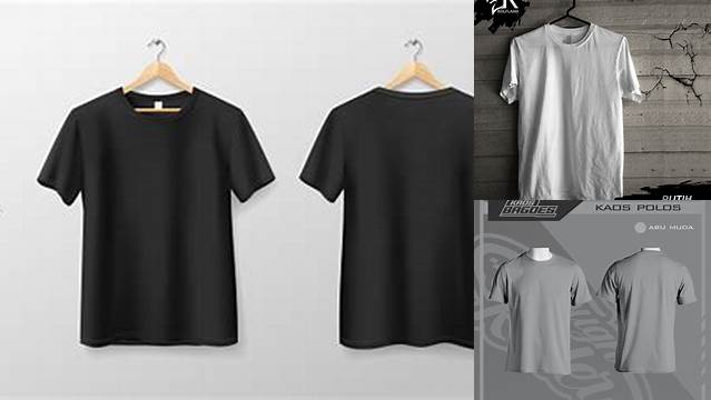 9834+ Mockup Kaos Depan Belakang High Resolution