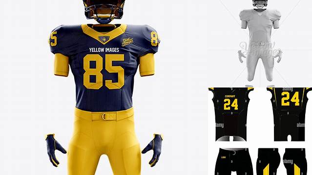 9840+ American Football Uniform Mockup Hight Resolution