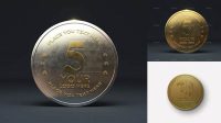 9845+ Coin Mockup Free High Resolution