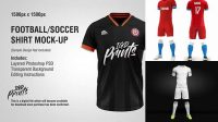 985+ Mockup Camiseta Futbol Psd Best for Showcase