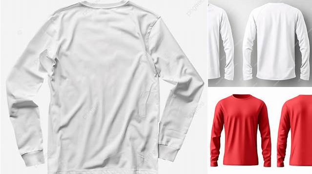 9855+ Longsleeve Mockup Free Smart PNG Image