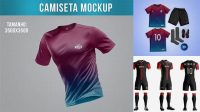 9867+ Mockup Uniforme Futebol Psd Free Elegant PSD Mockup