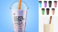 9888+ Boba Mockup Free Smart PNG Image