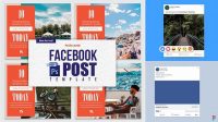 9894+ Facebook Post Template Psd Include TIFF